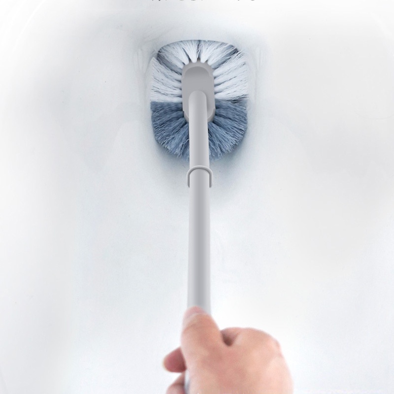 Bộ Cọ Chà Toilet Tay Cầm Dài Lông Mềm Đa Năng Phong Cách Nhật Bản