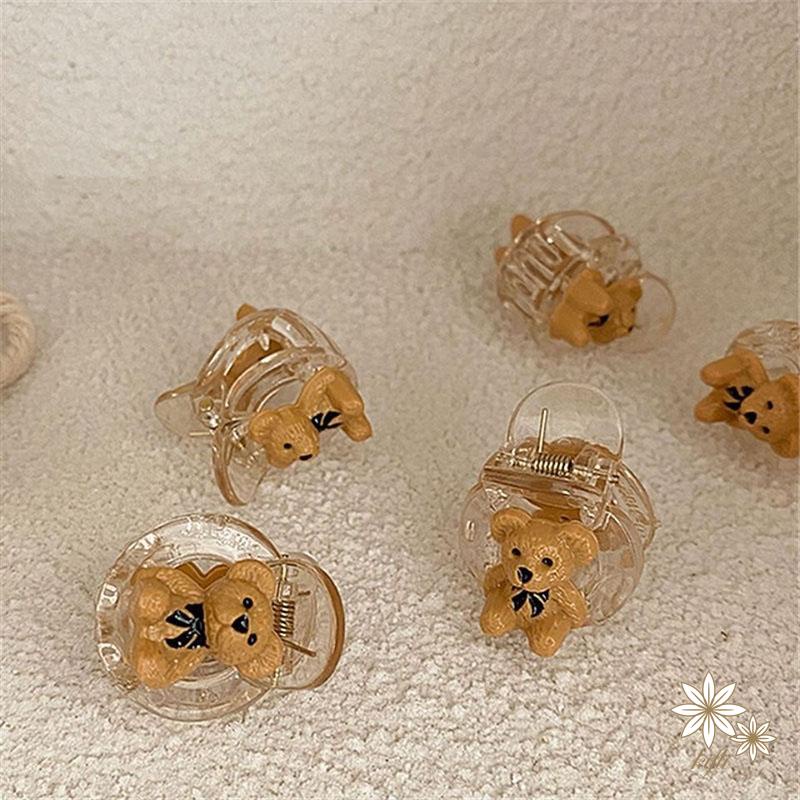 Kẹp Tóc Hình Gấu Tròn Nhỏ Dễ Thương Thời Trang Hàn Quốc Cho Bé Gái