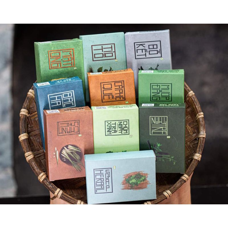 Soap Sinh Dược 100gr/Xà bông thảo dược từ thiên nhiên/ Xà phòng cục organic