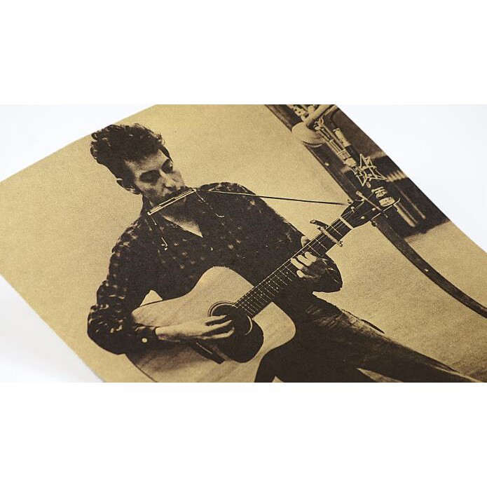Tấm poster in hình nhóm nhạc Bob dylan phong cách Rock và Roll