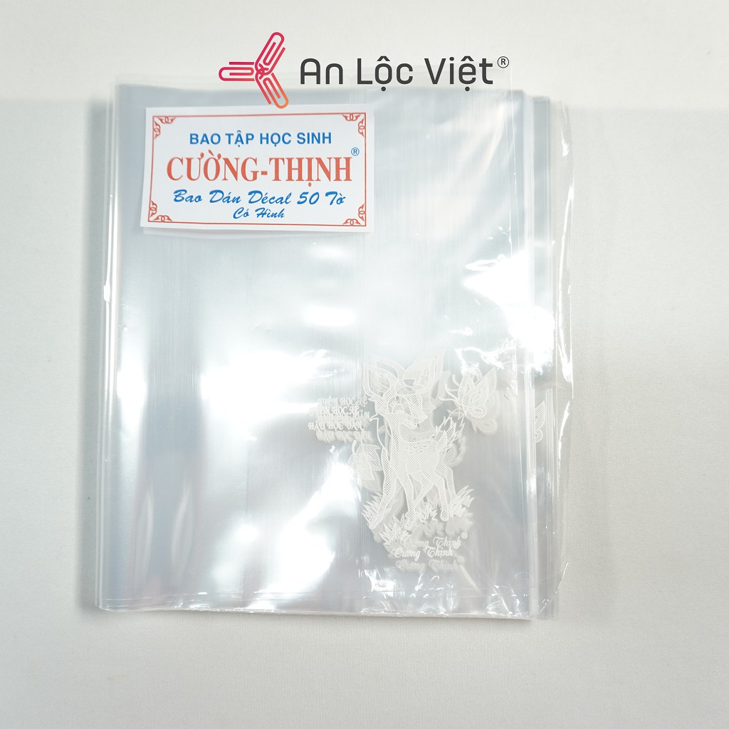 Bao tập hình Nai - Bao sách nylon hình nai