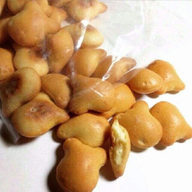 Bánh gấu nhân kem cực ngon, 500gr đóng túi zip