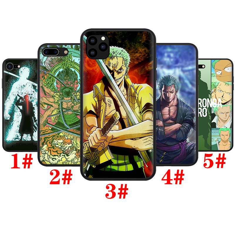 Ốp điện thoại silicone mềm TPU hoạt hình One Piece T96 cho iPhone 8 7 6S 6 Plus 5 5S SE 2016 2020