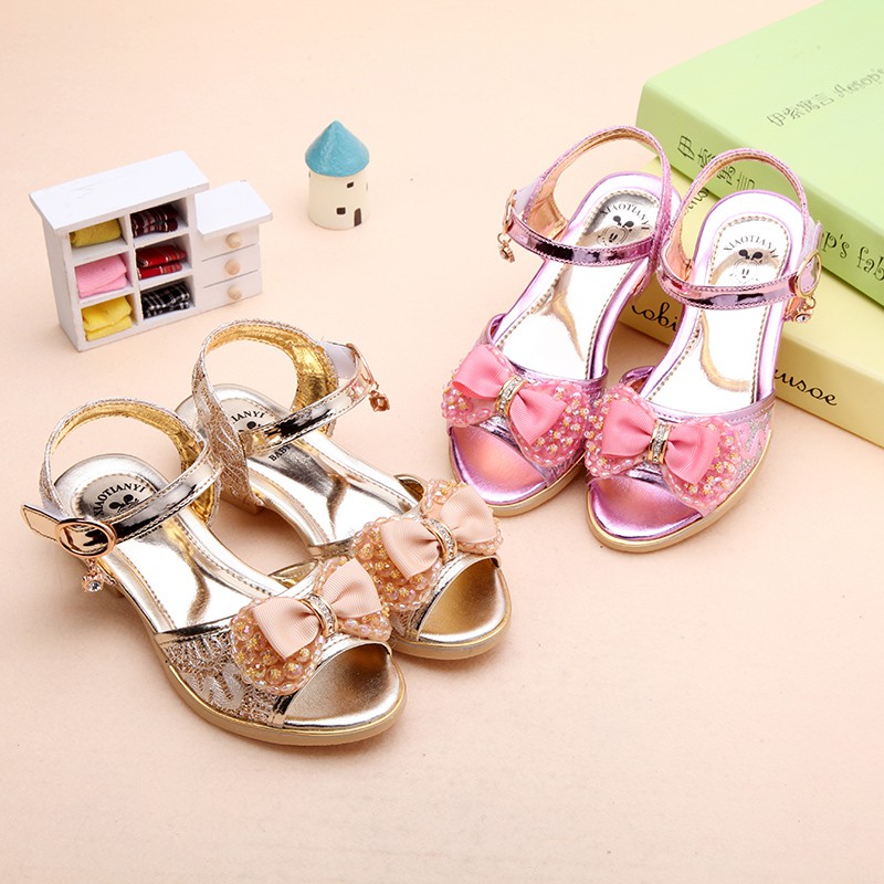 Giày Xăng Đan Kiểu Công Chúa Xinh Xắn Cho Bé Gái 3-12 Tuổi | BigBuy360 - bigbuy360.vn