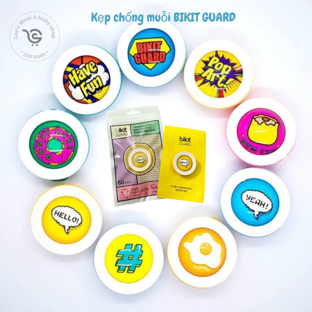 Kẹp chống muỗi bikit , hàn quốc , leobaby