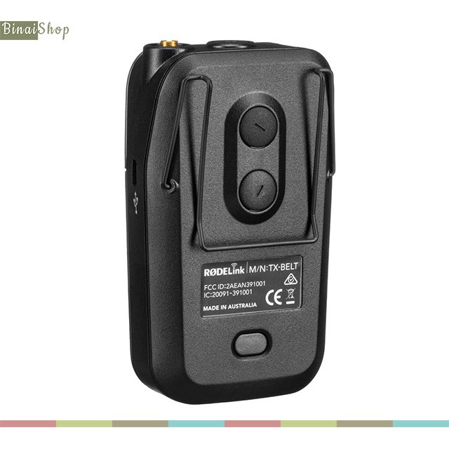 [Mã ELHACE giảm 4% đơn 300K] Micro không dây cho máy ảnh máy quay RodeLink Filmmaker Kit