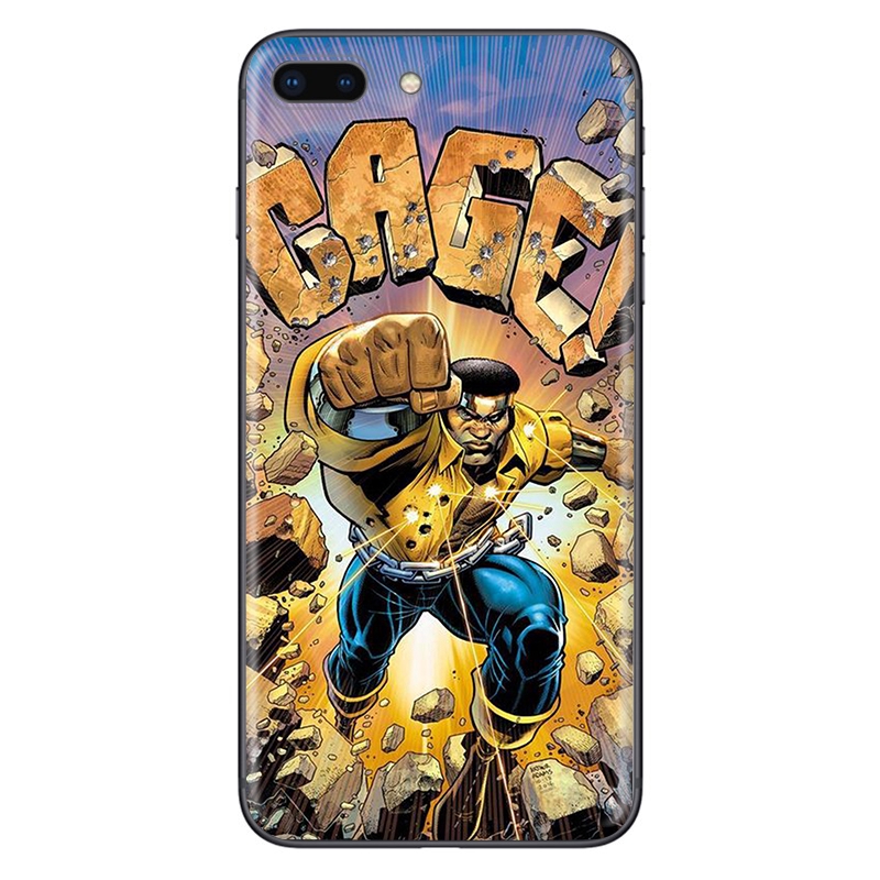 Ốp Điện Thoại Mềm Họa Tiết Luke Cage Marvel 026 Cho Iphone 11 Pro Xs Max Xr X 8 7 6 6s Plus