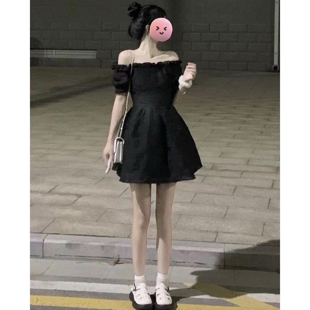 -  Quà tặng sinh nhật, bạn gái Đầm babydoll thắt nơ