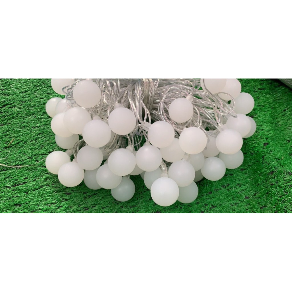 Combo 5 dây led bi đục 10m xanh dương