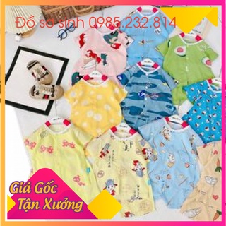 Bộ lanh cộc chất vải lanh cho bé trai gái
