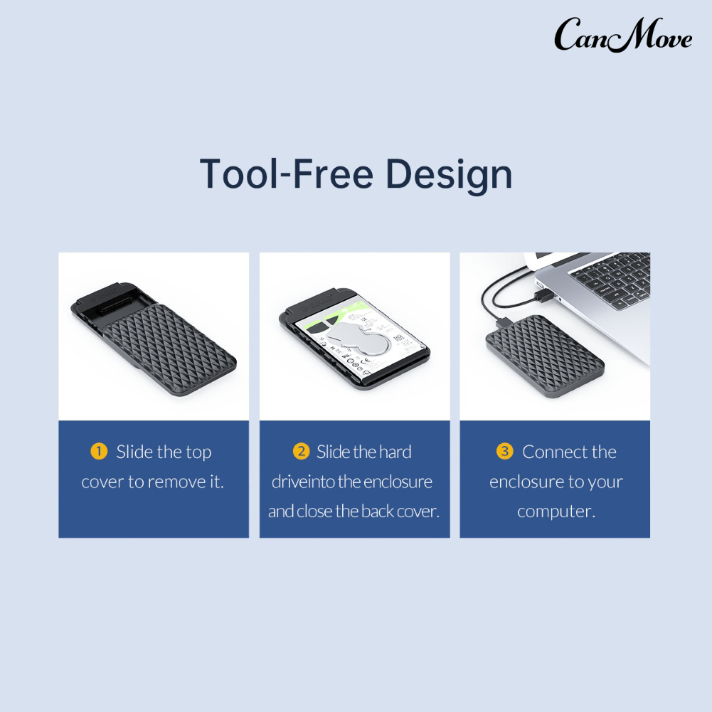 Ổ Cứng Ngoài Canmove Orico 2.5 Inch Usb 3.0 5gbps Sata Ssd | BigBuy360 - bigbuy360.vn