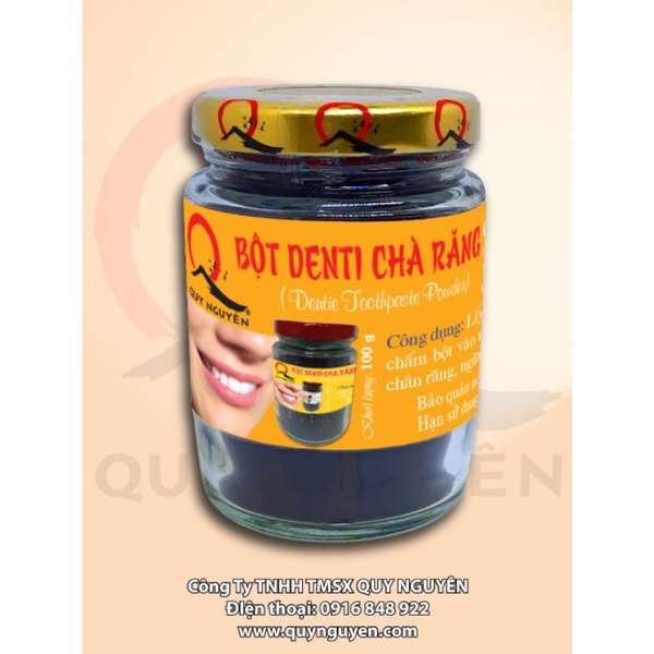 Denti chà răng Quy Nguyên (Lọ thủy tinh)