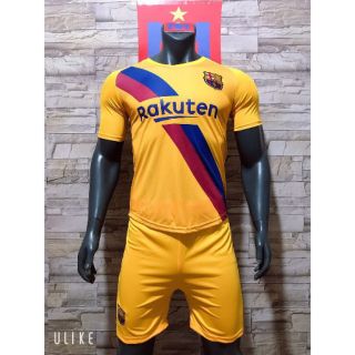 [XẢ KHO] BỘ BÓNG ĐÁ BARCA VÀNG MẪU MỚI