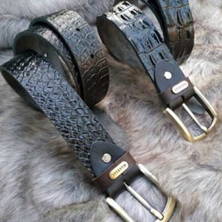 THẮT LƯNG NAM DA BÒ DẬP VÂN CÁ SẤU