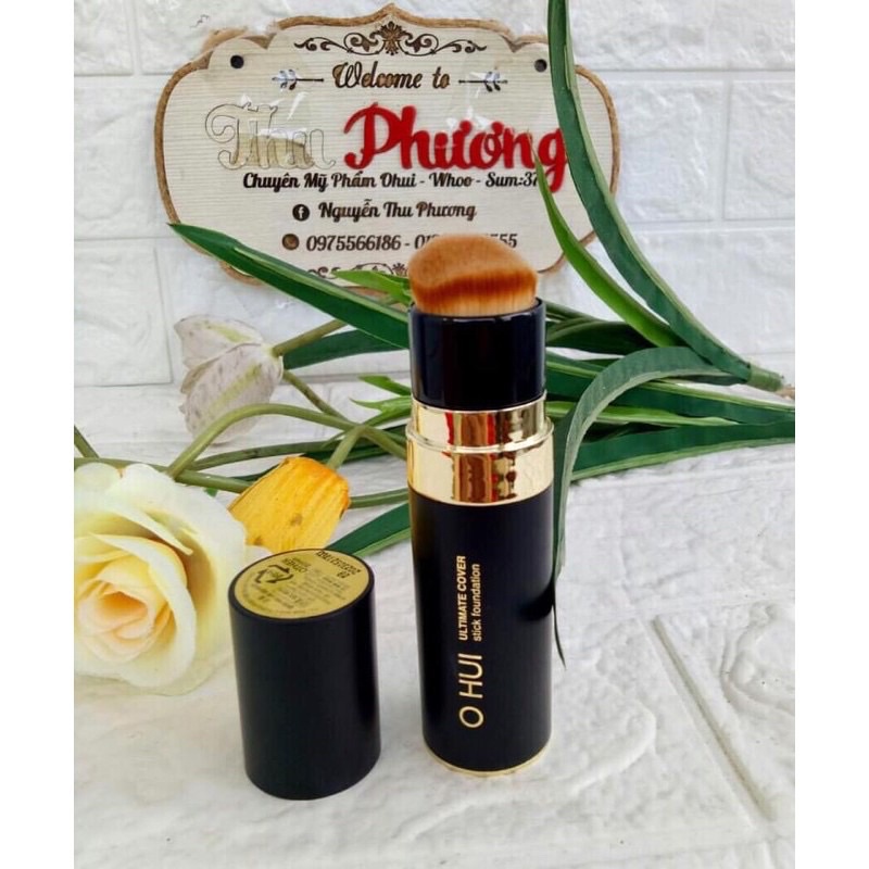 KEM NỀN OHUI DẠNG THỎI ULTIMATE COVER STICK FOUNDATION STICK TONE SỐ 1( tách set )