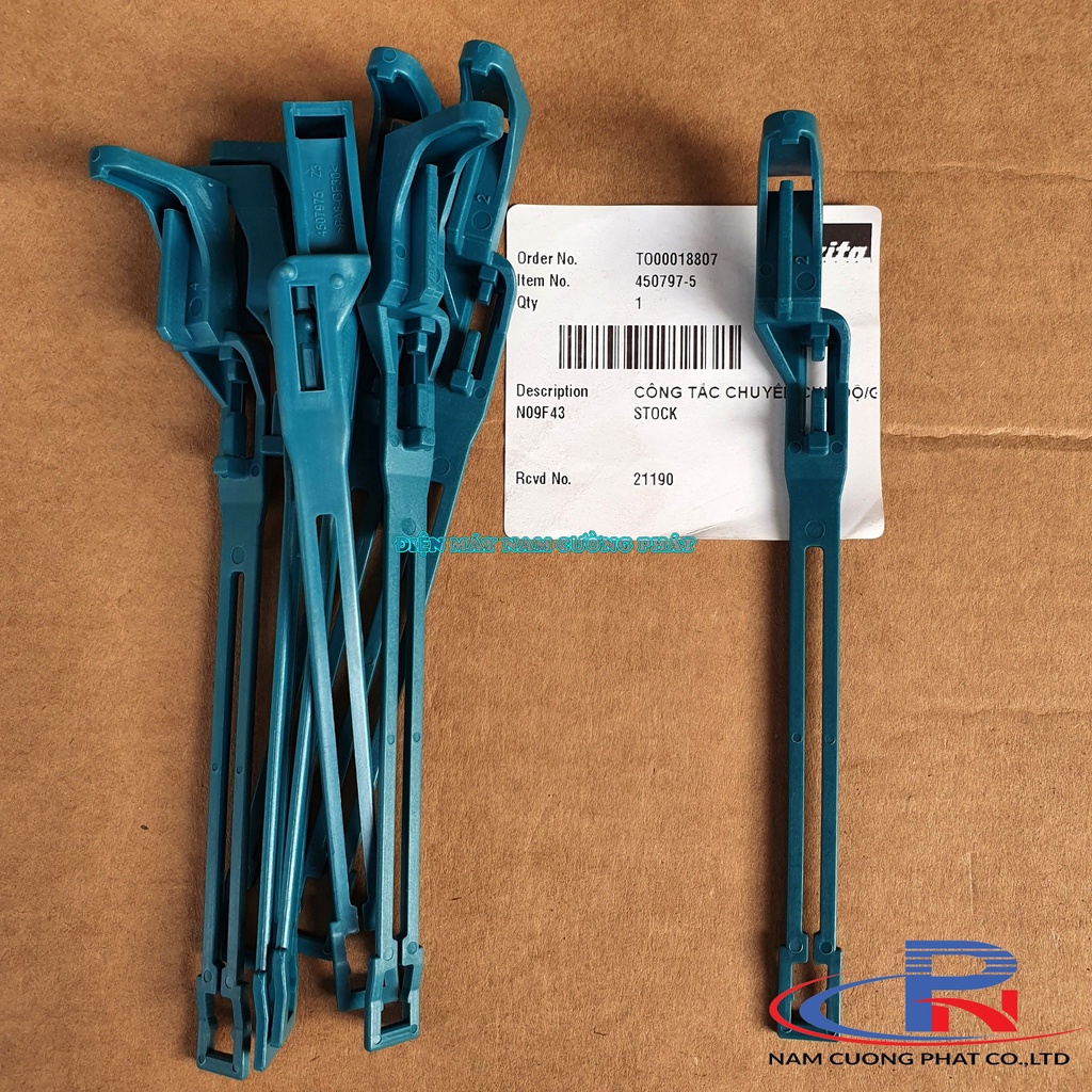 Thanh trượt công tắc máy mài GA4030 Makita 450797-5