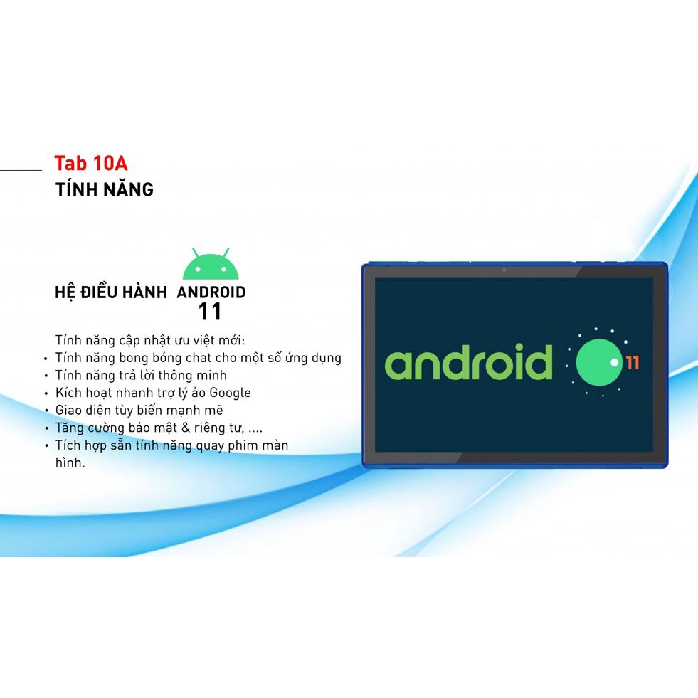 Máy tính bảng Masstel Tab 10A MH 10.1inch Ram 3G Rom 32GB Kết nối 4G ( Tặng kèm bao da) | BigBuy360 - bigbuy360.vn