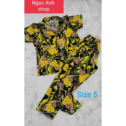 Bộ pijama thun tay ngắn quần dài