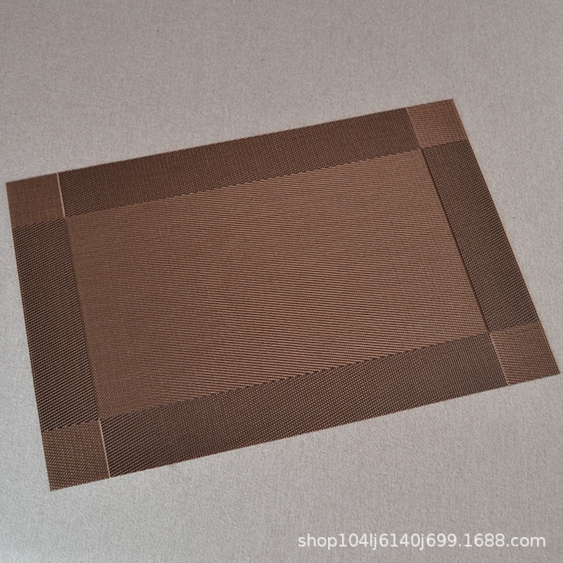 Tấm Lót Bàn Ăn Bằng PVC Cách Nhiệt Phong Cách Phương Tây Tiện Dụng