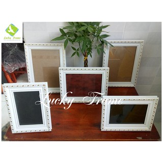 Bộ 5 khung hình cưới 3 size để bàn+treo tường