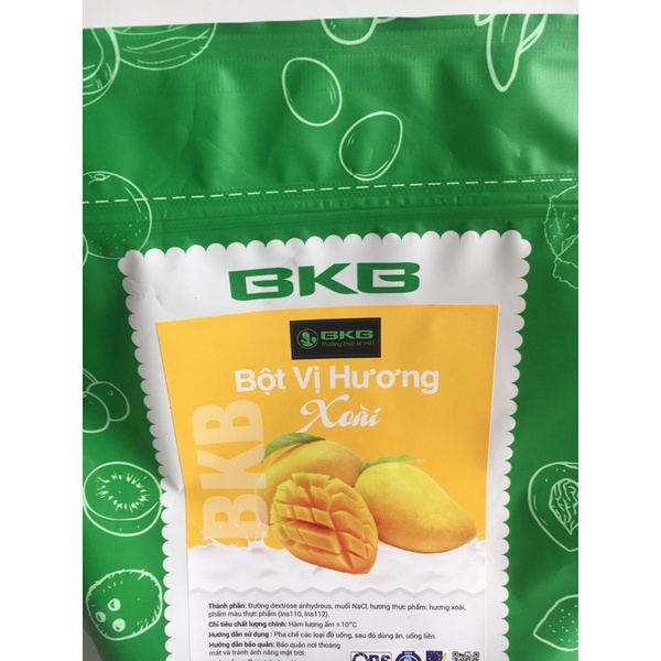 Bột vị Xoài 1kg chuyên dùng pha trà sữa thơm ngon, màu sắc đẹp