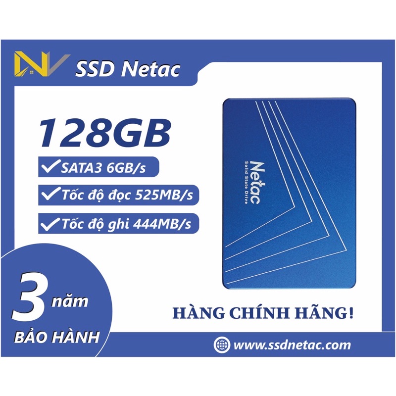 Ổ Cứng SSD Netac 128GB