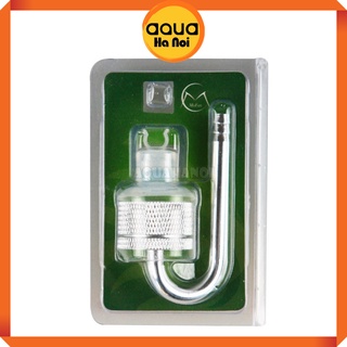 Cốc sủi CO2 Mufan 7cm màu bạc - Sủi CO2 siêu mịn cho hồ thủy sinh