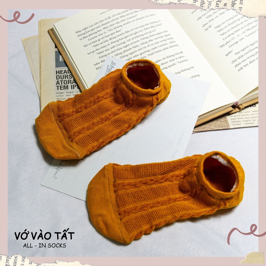 TẤT VỚ NỮ LƯỜI KHÔNG CỔ VẶN THỪNG