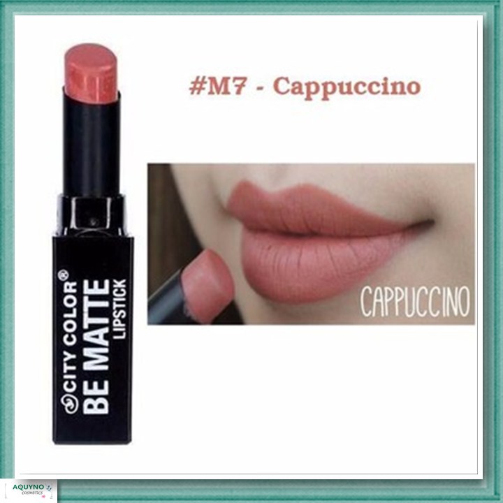 Son City Color Be Matte Lipstick – M7 Cappucino