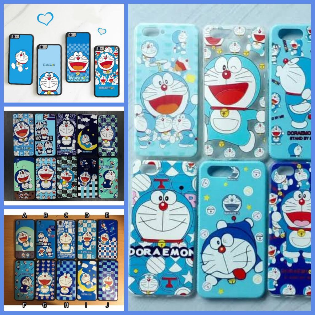 Ốp Điện Thoại Hình Nhân Vật Doraemon Cho Samsung A20 A30 J7 Prime Oppo A3S A5S A9 2020 Vivo Y71 Y91 Redmi 4a 5a