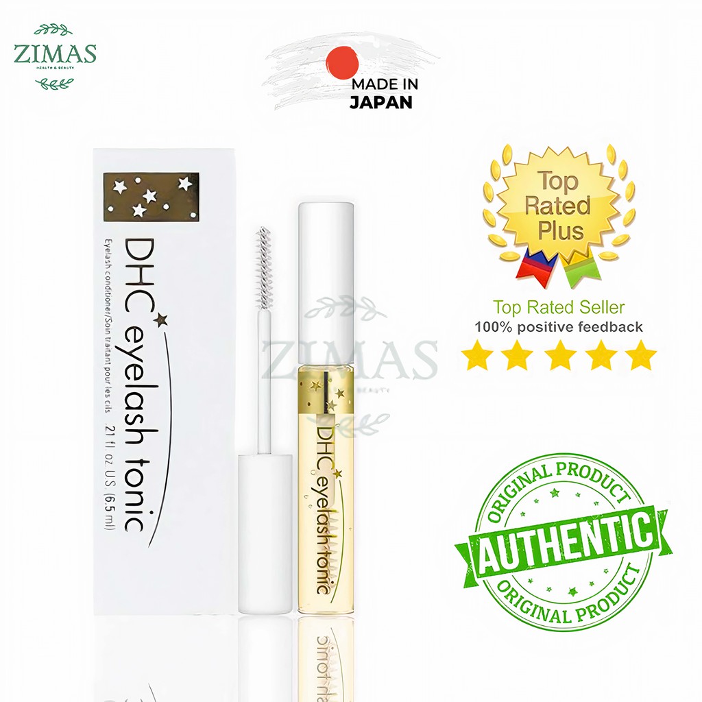 Dưỡng mi DHC Eyelash Nhật Bản tinh chất dưỡng mi dài dày serum huyết thanh bảo vệ nuôi dài mi mày giảm rụng chính hãng