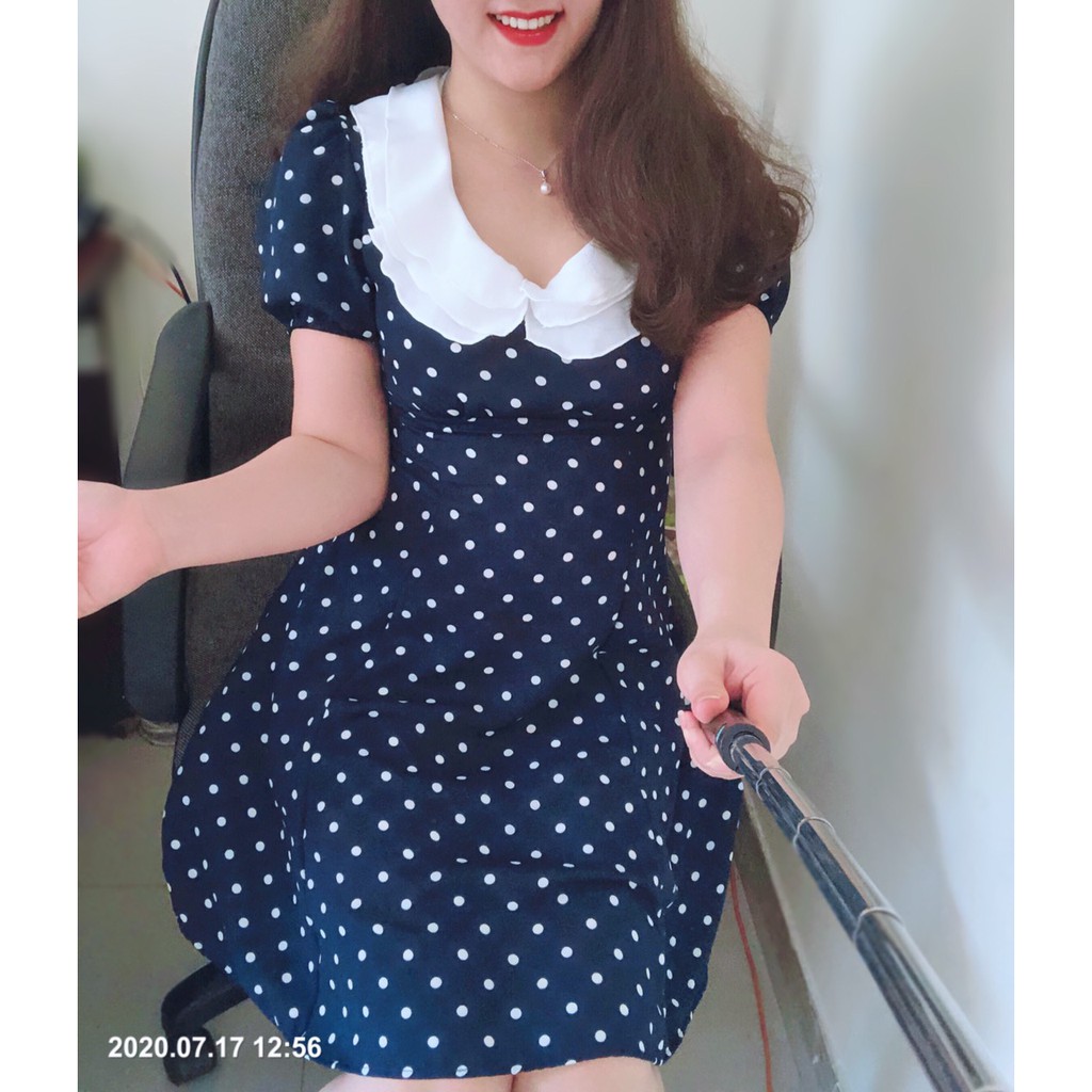 ❤️ MẪU MỚI - GIÁ SỈ ❤️ ĐẦM CHẤM BI ĐUÔI CÁ SIÊU XINH VÁY dạo phố voan công sở nữ tính SL