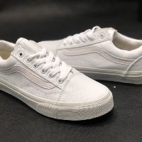[Full box] Giày V old skool trắng full all white