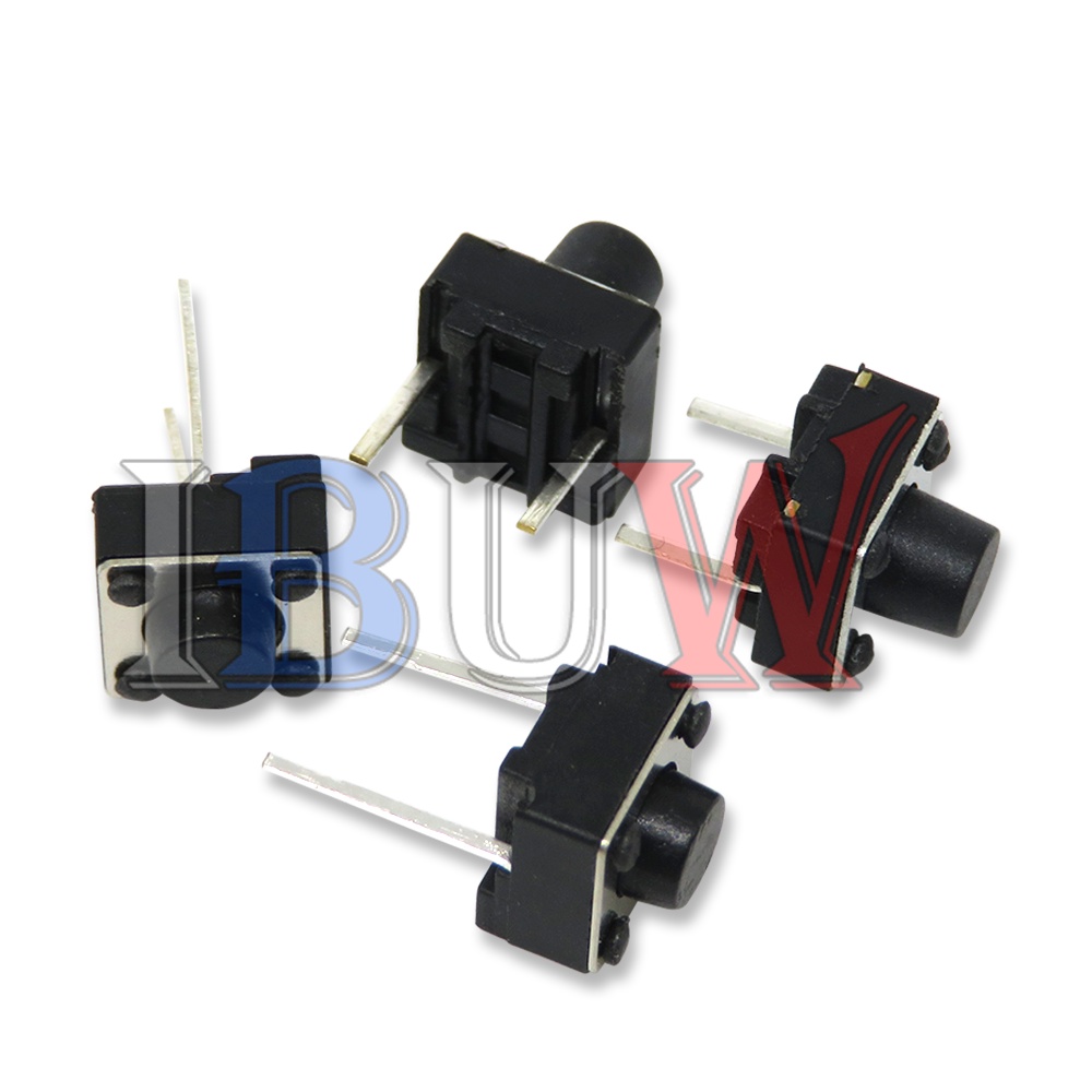 Set 100 Công Tắc Cảm Ứng Chạm 2pin DIP2 6X6X4.3 6X6X5 6X6X6X7 2P