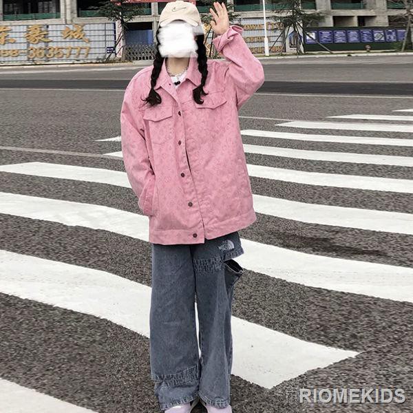 Áo Khoác Jean Tay Dài Thời Trang Dành Cho Nữ