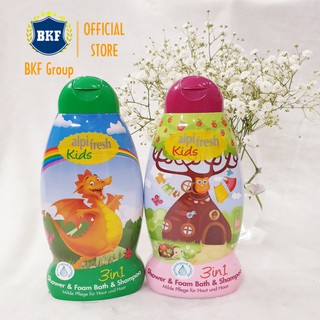 Sữa tắm trẻ em alpifresh kid 3in1