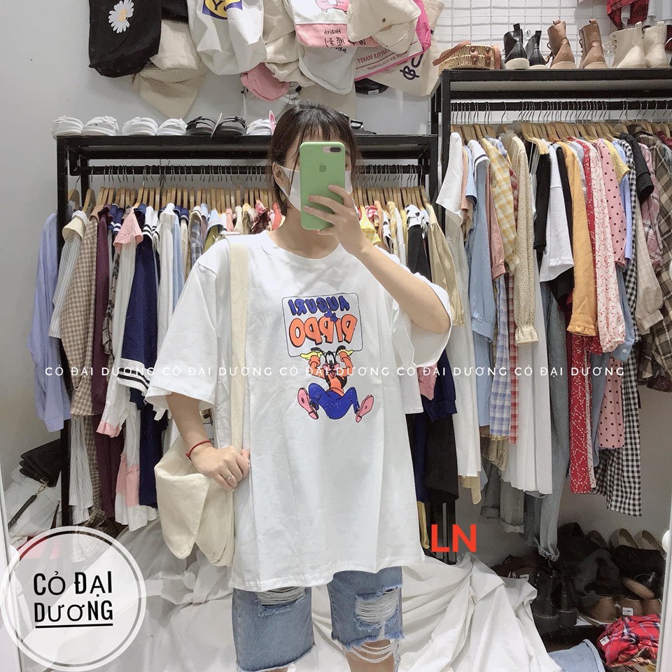 Áo phông họa tiết chuột pippo