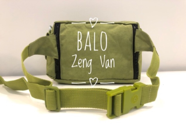 Túi Bao Tử / Túi Chéo KIPLING 301 dây kéo