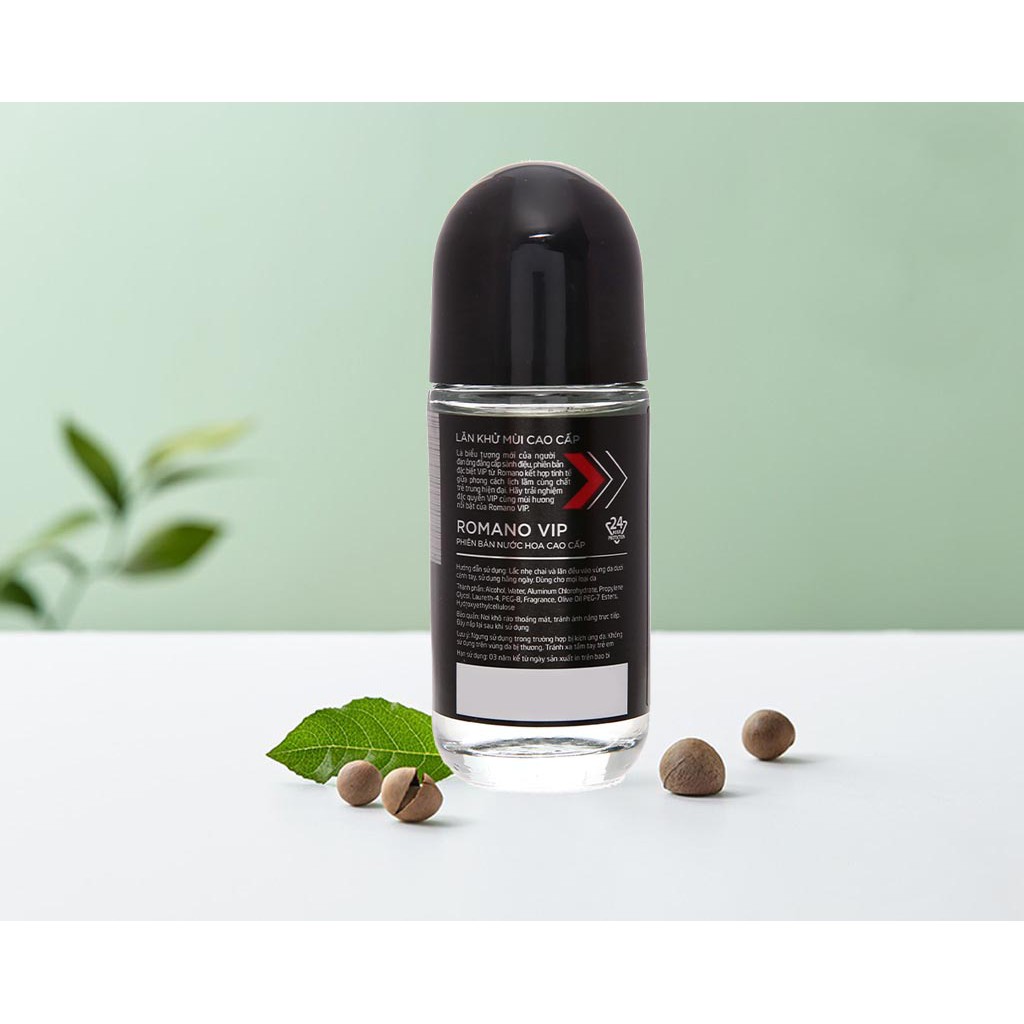 Lăn Khử Mùi Romano Vip 50ml