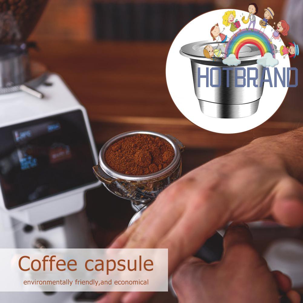 Viên nén cà phê thép không gỉ tái sử dụng cho máy pha cà phê nespresso