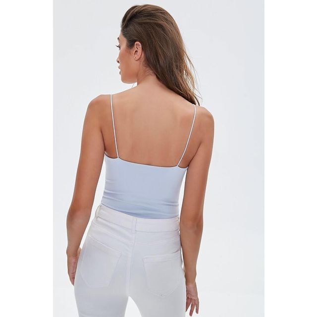 Bodysuit Nữ 2 Dây Mảnh Vnxk Hãng F21 / Chất Thun Spandex / Có Nút Bấm / Nhiều Màu | BigBuy360 - bigbuy360.vn