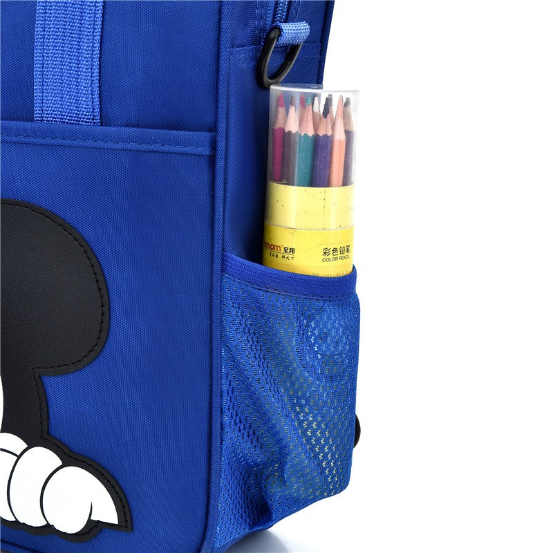 Túi đeo chéo học thêm hình Mickey cho bé trai bé gái từ tiểu học đến cấp 2 có thể đeo dáng balo