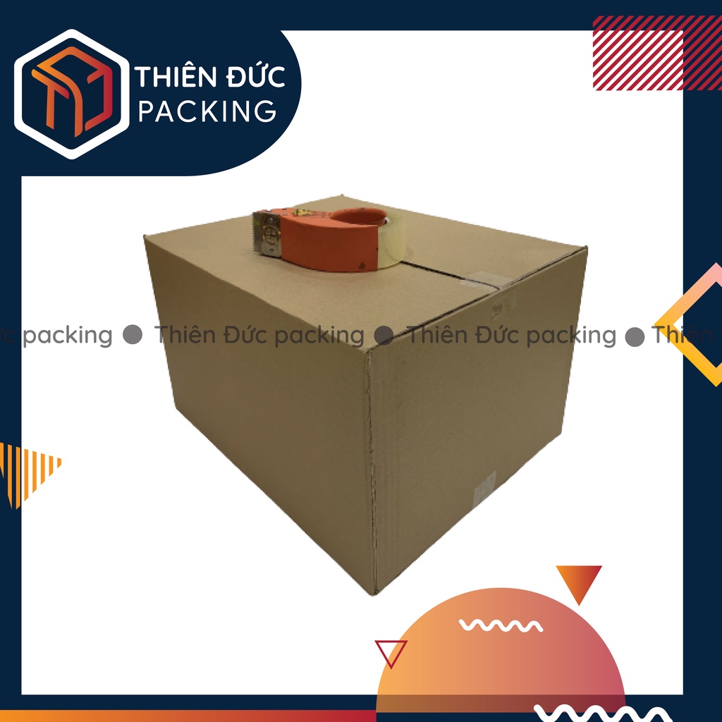 COMBO 10 thùng carton 50x40x30 đóng hàng cứng cáp (3 Lớp Sóng A)