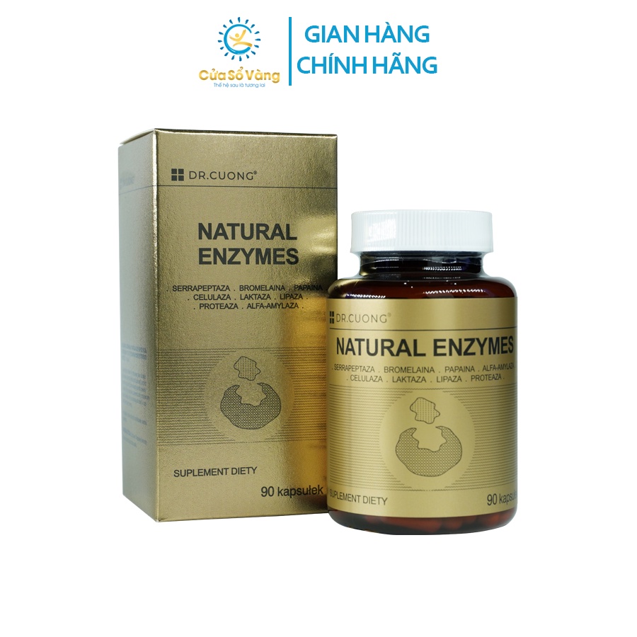 Natural Enzymes – Hỗ Trợ & Cải Thiện Chức Năng Tiêu Hoá - TẶNG 1 Thanh Lương Thảo Siro