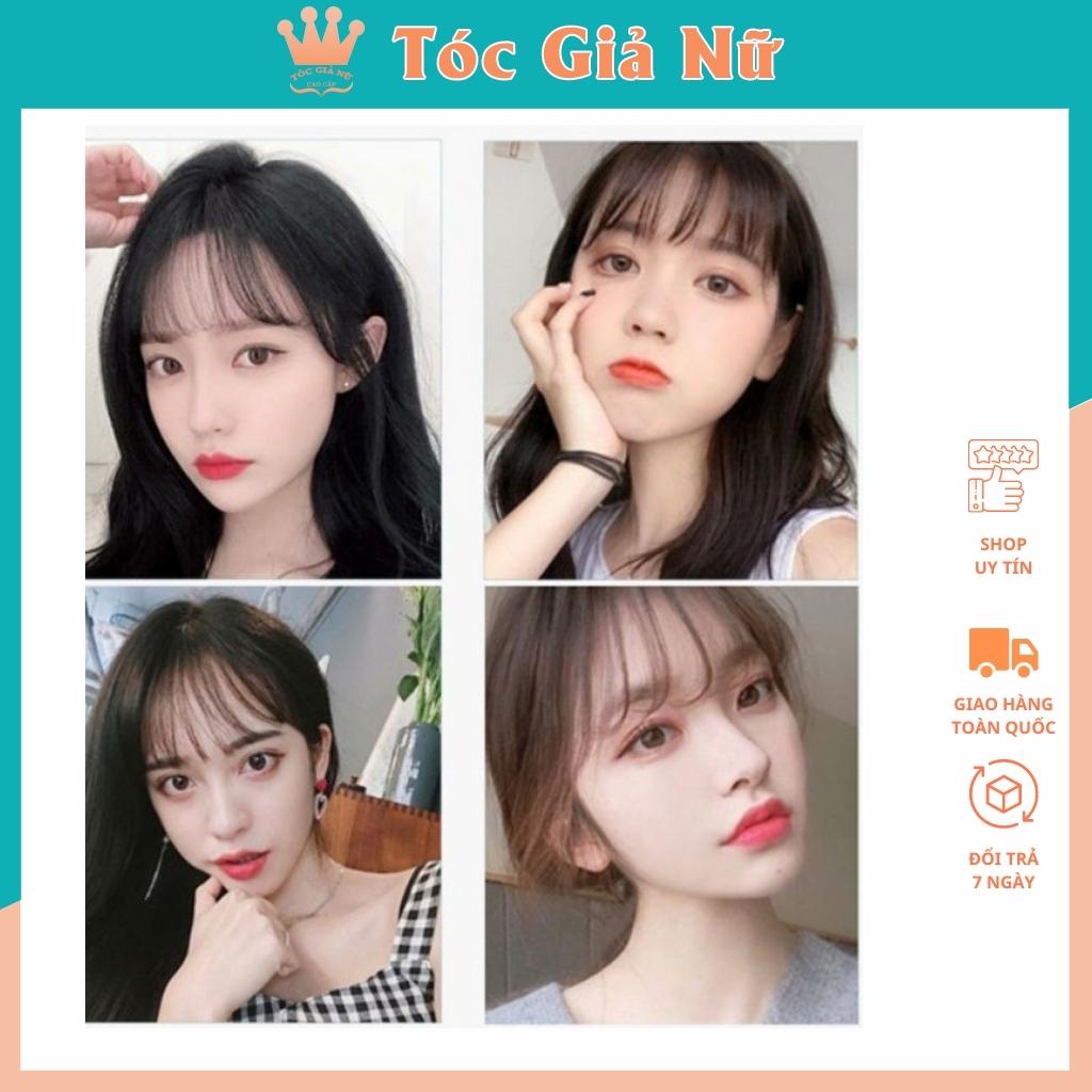 Tóc mái giả 3d tơ, có rãnh da đầu tự nhiên, che hói, che bạc, che khuyết điểm, PH01