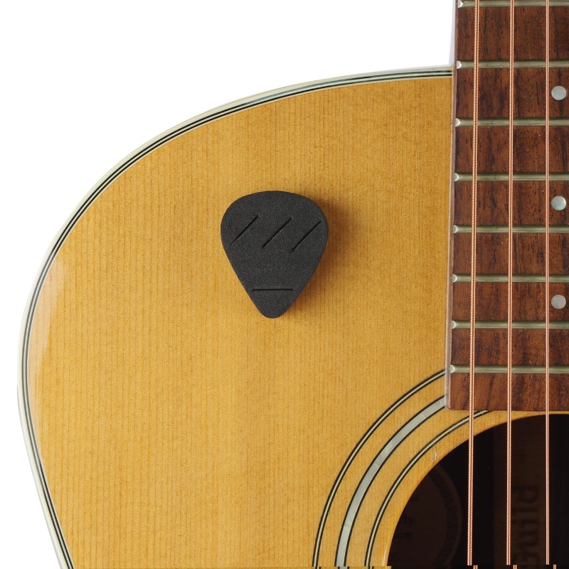 Hộp Đựng Miếng Gảy Đàn Guitar Tự Dính Kèm 4 Miếng Gảy Đàn