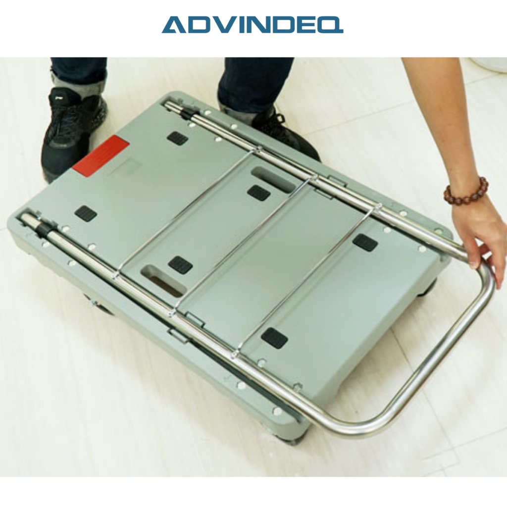 Xe đẩy hàng gấp gọn ADVINDEQ AV230, tải trọng lớn tới 250kg, bảo hành 12 tháng toàn quốc