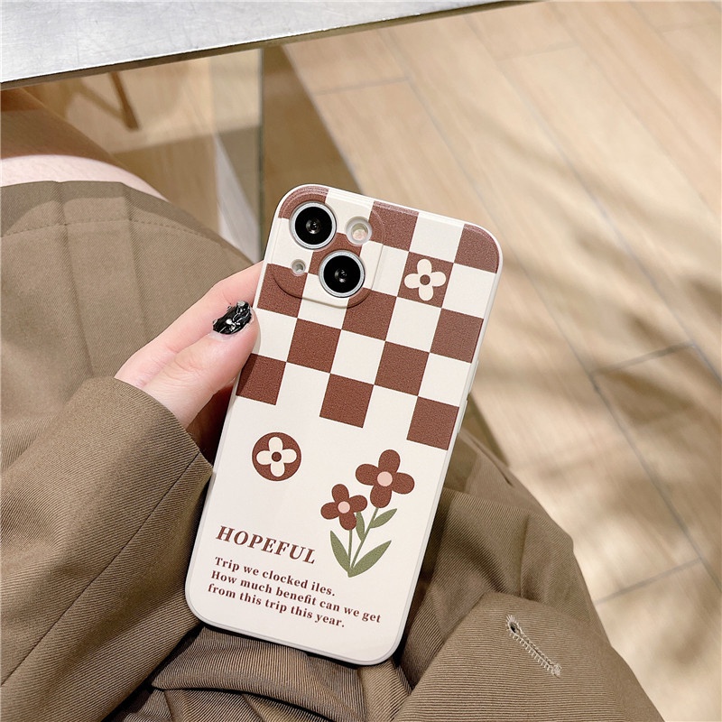 Ốp Điện Thoại Dẻo Họa Tiết Hoa Phong Cách Hàn Quốc Cho IPhone 14 Pro 11 12 13 Pro Max 13 Mini X XR Xs Max 7 8 Plus SE 2022