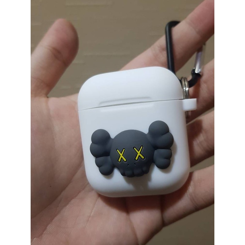 Bao case silicon tai nghe Apple Airpods 1 / 2 họa tiết hoạt hình Kwas - Hàng nhập khẩu