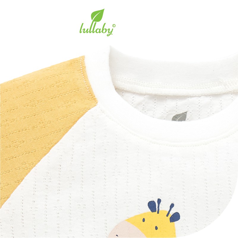 Lullaby - Bộ quần áo cộc tay Raglan bé gái - Nh625P